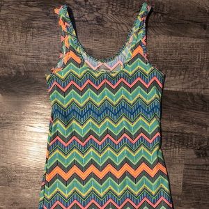 Colorful Summer Tank Top Size Small